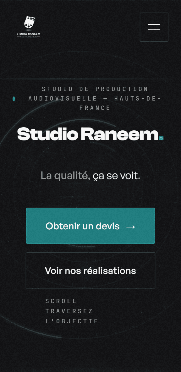 Studio Raneem — site studio audiovisuel